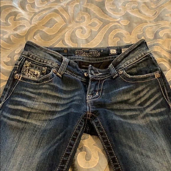 Denim Boot Cut  MissMe Jeans 26 - Picture 3 of 4